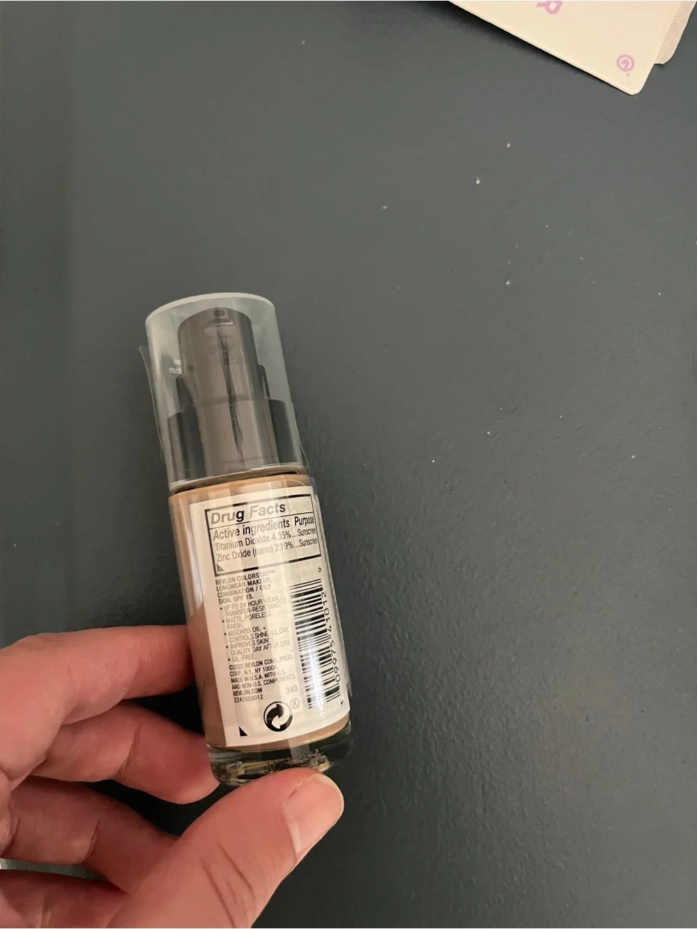 NEW Revlon colorstay foundation 340 combination/oily skin makeup early tan